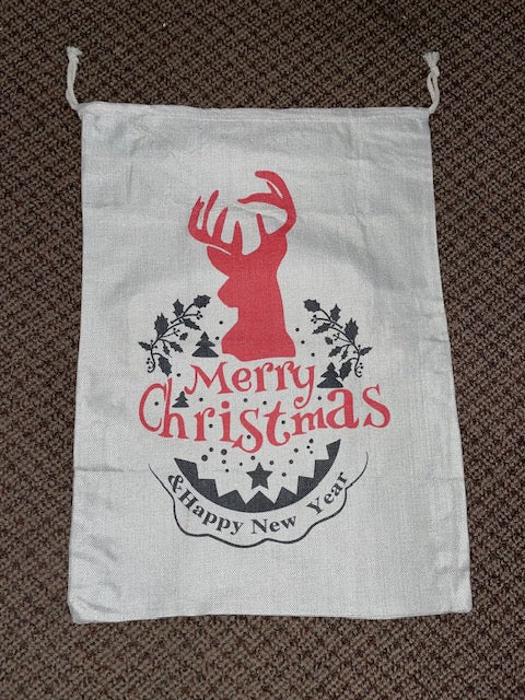 Canvas Santa Bags