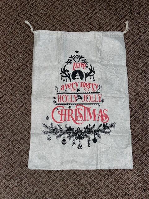 Canvas Santa Bags