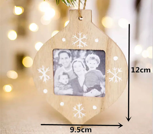 Wood Frame Ornament - for Sublimation