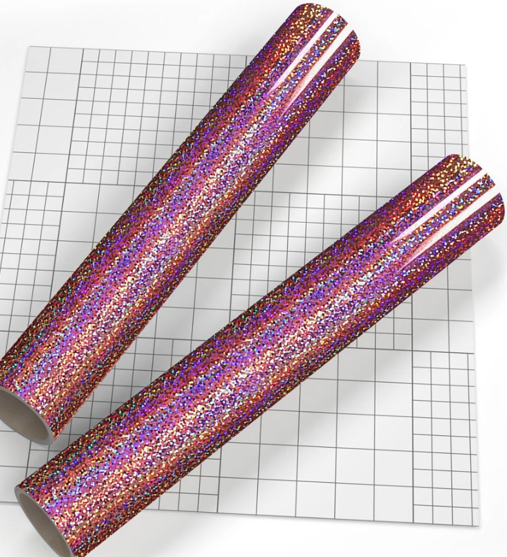 Purple Holographic Sparkle 12x12 - Teckwrap Permanent