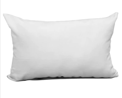 White Linen Pillow Covers 12" x 18" - for Sublimation