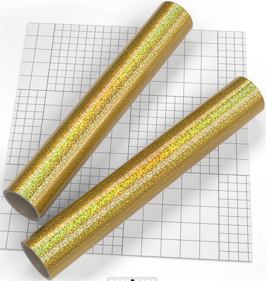 TECKWRAP Holographic Sparkle Permanent Adhesive Vinyl