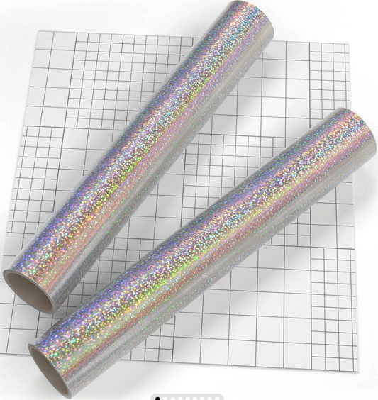 TECKWRAP Holographic Sparkle Permanent Adhesive Vinyl