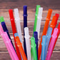 Reusable Solid Colour Straws