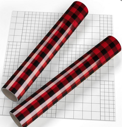 10" Buffalo Plaid Heat Transfer Vinyl