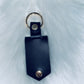 Leather Snap Key Ring - for Sublimation