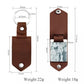 Leather Snap Key Ring - for Sublimation