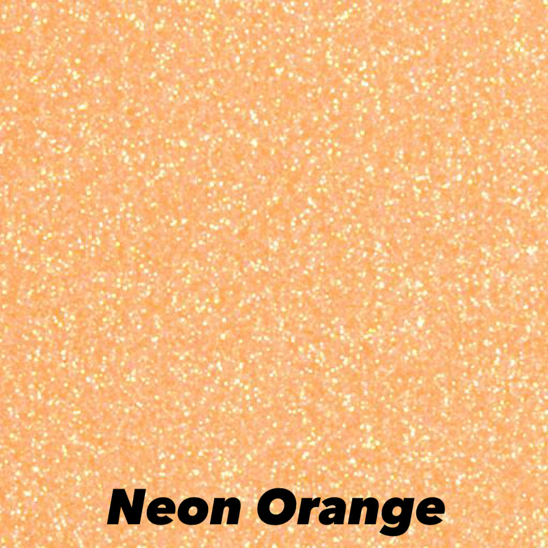 Cricut® Iron-On™ Vinyl, Glitter Fluorescent Orange, 12 x 19