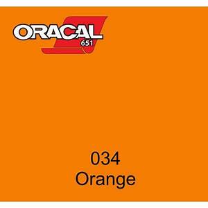 Oracal 651 25 Foot Roll - 1 color - pastel orange